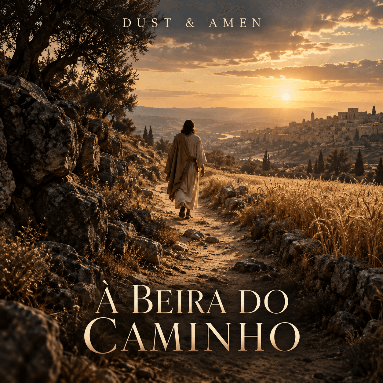 Capa de À Beira do Caminho, Dust & Amen